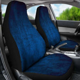 Blue Grunge Car Seat Covers 232125 - YourCarButBetter