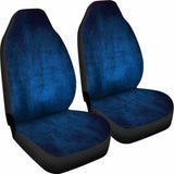 Blue Grunge Car Seat Covers 232125 - YourCarButBetter