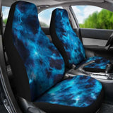 Blue Grunge Tie Dye Car Seat Covers 232125 - YourCarButBetter