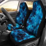 Blue Grunge Tie Dye Car Seat Covers 232125 - YourCarButBetter