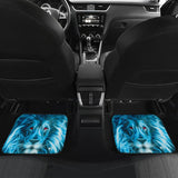 Blue Laser Lion Car Floor Mats 211102 - YourCarButBetter