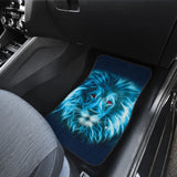 Blue Laser Lion Car Floor Mats 211102 - YourCarButBetter