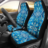 Blue Magical Mandala Car Seat Covers 093223 - YourCarButBetter