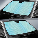 Blue Mermaid Scales Fish Scales Underwater Car Auto Sun Shades 212001 - YourCarButBetter