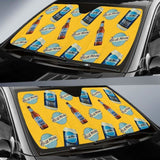 Blue Moon Car Sun Shade Auto Sun Visor For Beer Lover 172609 - YourCarButBetter