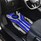 Blue Mustang Car Floor Mats 213003 - YourCarButBetter