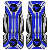 Blue Mustang Car Floor Mats 213003 - YourCarButBetter