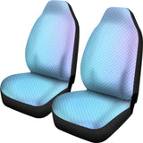 Blue Purple Mermaid Scales Car Seat Covers 212001 - YourCarButBetter