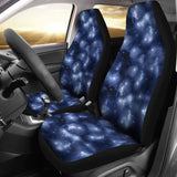 Blue Starry Sky Nebula Galaxy Stars Galactic Car Seat Covers 194013 - YourCarButBetter