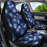 Blue Starry Sky Nebula Galaxy Stars Galactic Car Seat Covers 194013 - YourCarButBetter