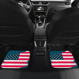 Blue Stars Stripes American Flag Car Floor Mats 211206 - YourCarButBetter