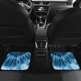 Blue Tie Dye Car Floor Mats 174510 - YourCarButBetter