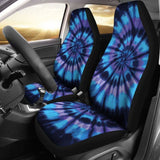 Blue Tie Dye Seat Covers 105905 - YourCarButBetter
