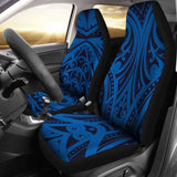 Blue Tribal Polynesian Car Seat Covers 105905 - YourCarButBetter