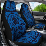 Blue Tribal Polynesian Car Seat Covers 105905 - YourCarButBetter