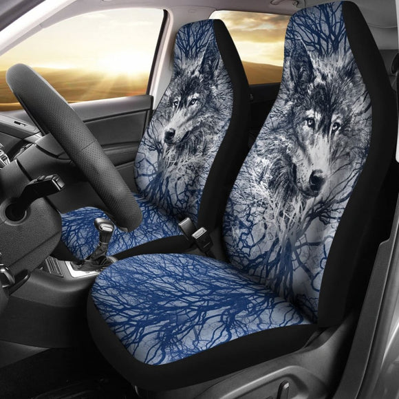 Blue Wolf Soul Car Seat Covers 174510 - YourCarButBetter