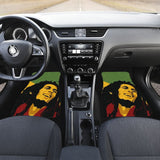 Bob Marley One Love Car Floor Mats 210703 - YourCarButBetter