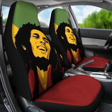 Bob Marley One Love Car Seat Covers 210703 - YourCarButBetter