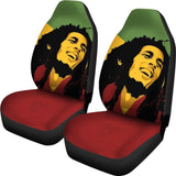 Bob Marley One Love Car Seat Covers 210703 - YourCarButBetter