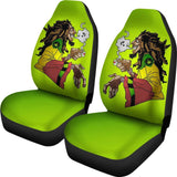 Bob Marley Rasta Car Seat Covers 210903 - YourCarButBetter