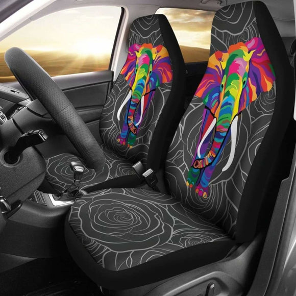 Bohemian Elephant Car Seat Covers 202820 - YourCarButBetter