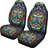 Bohemian Floral Car Seat Covers 153908 - YourCarButBetter