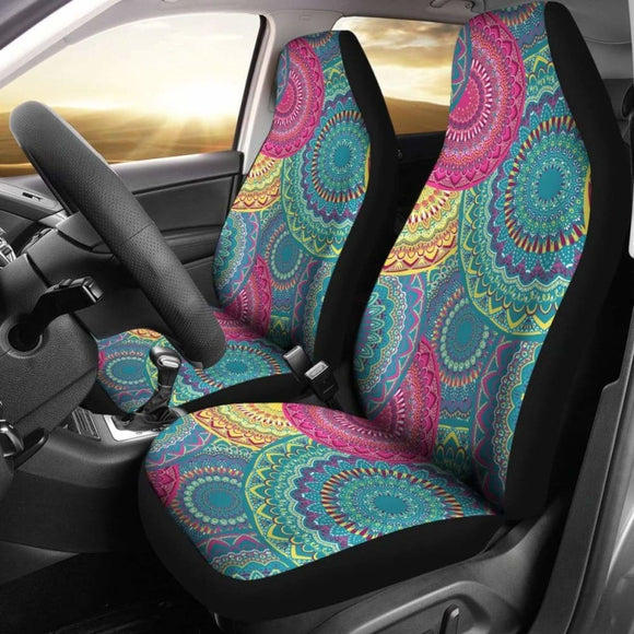 Bohemian Mandala Car Seat Covers 105905 - YourCarButBetter