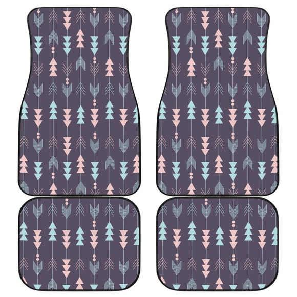 Boho Arrows Car Floor Mats 094209 - YourCarButBetter