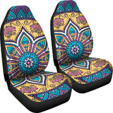 Boho Mandala Car Seat Covers 093223 - YourCarButBetter