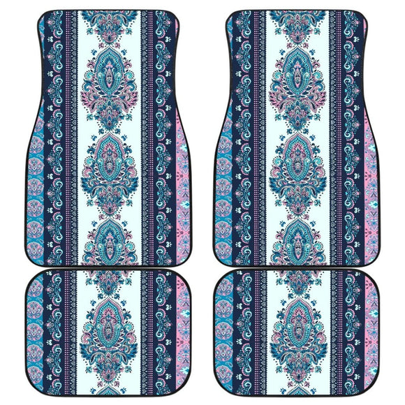 Boho Persian Decor Car Floor Mats 094209 - YourCarButBetter