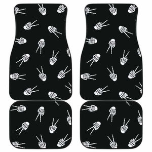 Bone Hand Halloween Car Floor Mats 102802 - YourCarButBetter