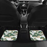 Bonsai Red Sun Japanese Pattern Front And Back Car Mats 094201 - YourCarButBetter