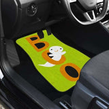 Boo Halloween Car Floor Mats 102802 - YourCarButBetter