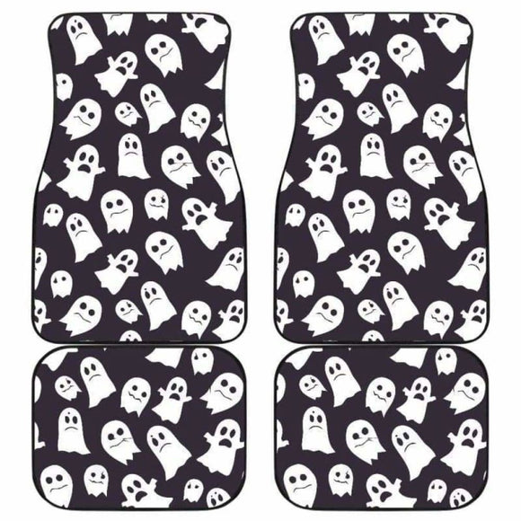 Boo Halloween Car Floor Mats 102802 - YourCarButBetter