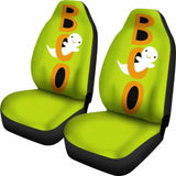 Boo Halloween Car Seat Covers 102802 - YourCarButBetter