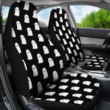 Boo Halloween Car Seat Covers 102802 - YourCarButBetter