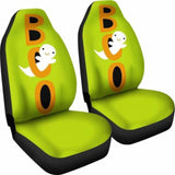 Boo Halloween Car Seat Covers 102802 - YourCarButBetter