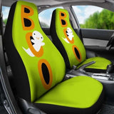 Boo Halloween Car Seat Covers 102802 - YourCarButBetter