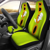 Boo Halloween Car Seat Covers 102802 - YourCarButBetter