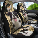 Border Collie Car Seat Covers 160830 - YourCarButBetter