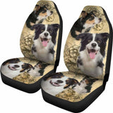Border Collie Car Seat Covers 160830 - YourCarButBetter