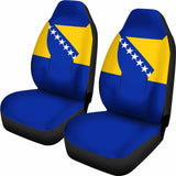 Bosnia And Herzegovina Car Seat Cover Coat Of Arms Amazing 105905 - YourCarButBetter