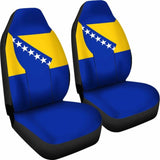 Bosnia And Herzegovina Car Seat Cover Coat Of Arms Amazing 105905 - YourCarButBetter
