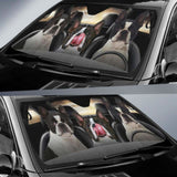 Boston Terrier Car Auto Sun Shade Funny Dog Windshield 104020 - YourCarButBetter