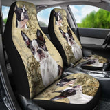 Boston Terrier - Car Seat Covers 110424 - YourCarButBetter