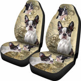 Boston Terrier - Car Seat Covers 110424 - YourCarButBetter