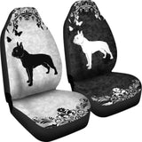 Boston Terrier - Car Seat Covers 110424 - YourCarButBetter