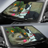 Boston Terrier Car Sun Shade 104020 - YourCarButBetter