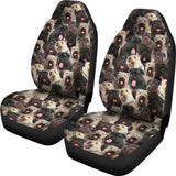 Bouvier Des Flandres Full Face Car Seat Covers 090629 - YourCarButBetter