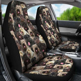 Bouvier Des Flandres Full Face Car Seat Covers 090629 - YourCarButBetter